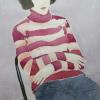 Striped Sweater     22x15in    2013